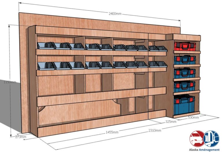 Meuble latéral Gauche KRMG001-N - vue 3