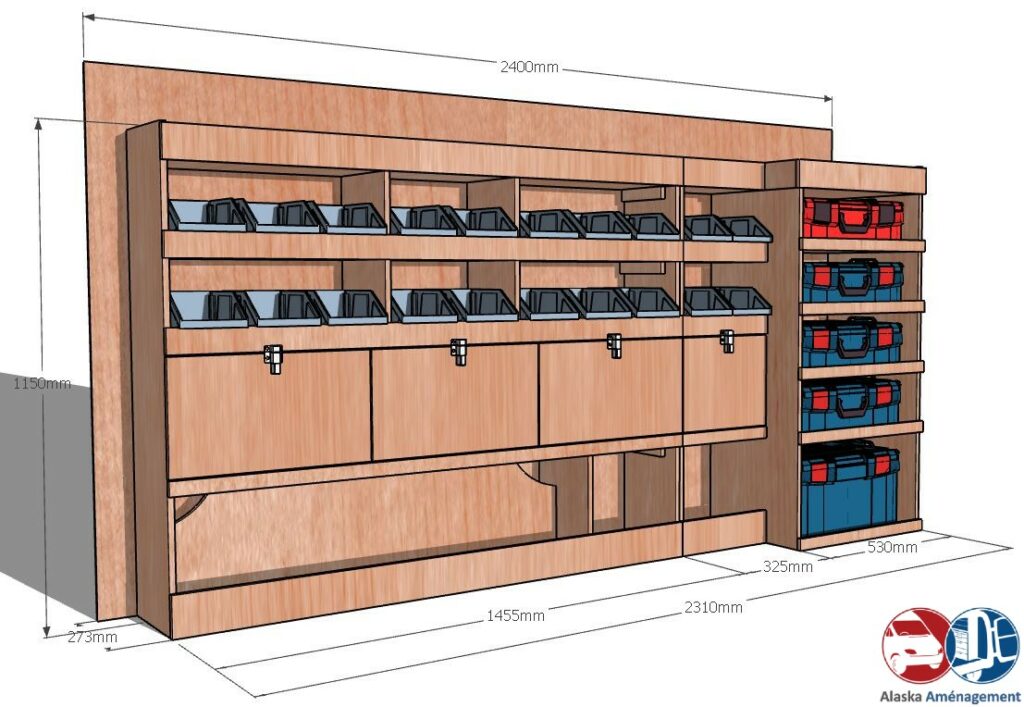 JUMPY III XL KRMG002 cotes - Aménagement Utilitaire Île-de-France & Livraison