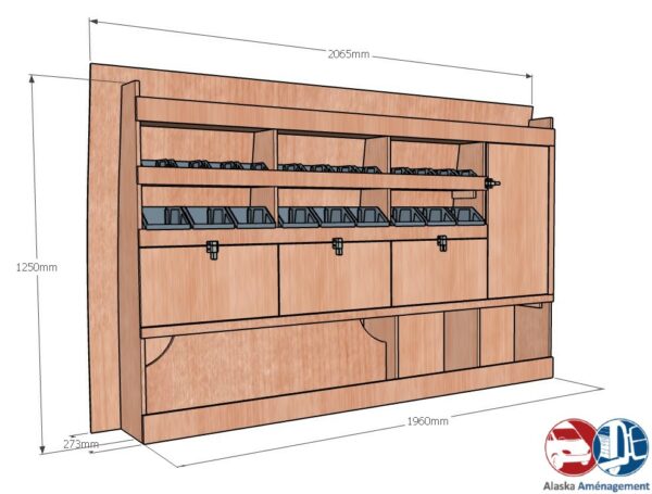 T6.1 L1H1 KRG003 COTES - Aménagement Utilitaire Île-de-France & Livraison