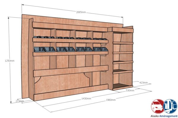 T6.1 L1H1 KRMG001 COTES - Aménagement Utilitaire Île-de-France & Livraison