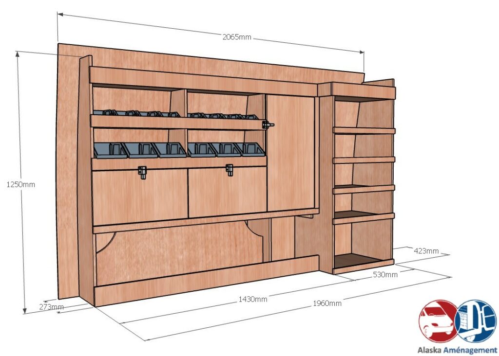 T6.1 L1H1 KRMG003 COTES - Aménagement Utilitaire Île-de-France & Livraison