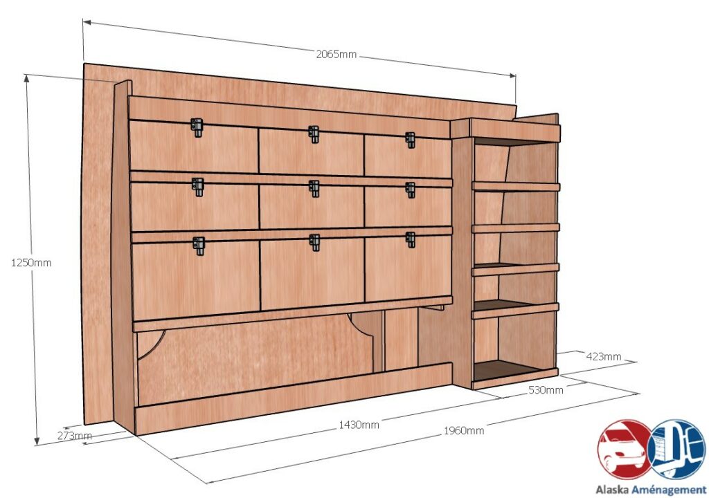 T6.1 L1H1 KRMG004 COTES - Aménagement Utilitaire Île-de-France & Livraison