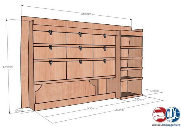 T6.1 L1H1 KRMG004 COTES - Aménagement Utilitaire Île-de-France & Livraison