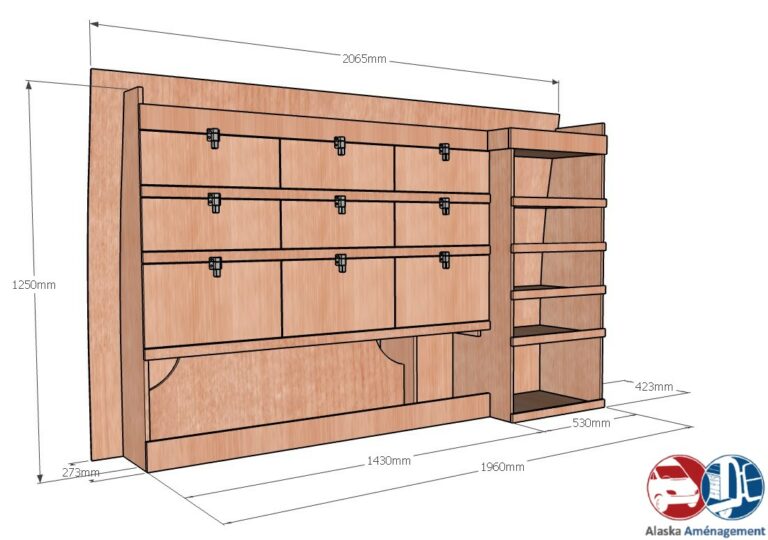 Meuble latéral Gauche KRMG004-N - vue 3