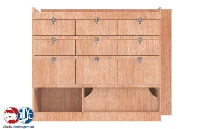 Meuble latéral Droite KRD103-N - vue 2