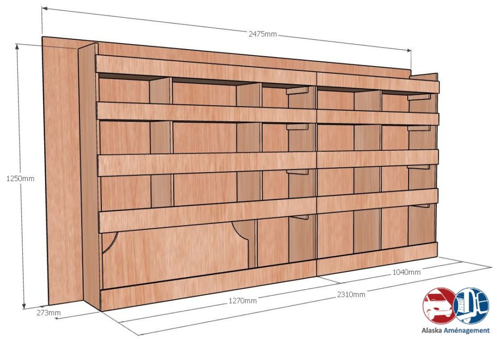 TRAFIC III L2H1 KRG COTES - Aménagement Utilitaire Île-de-France & Livraison
