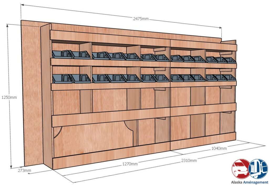 TRAFIC III L2H1 KRG001 COTES - Aménagement Utilitaire Île-de-France & Livraison