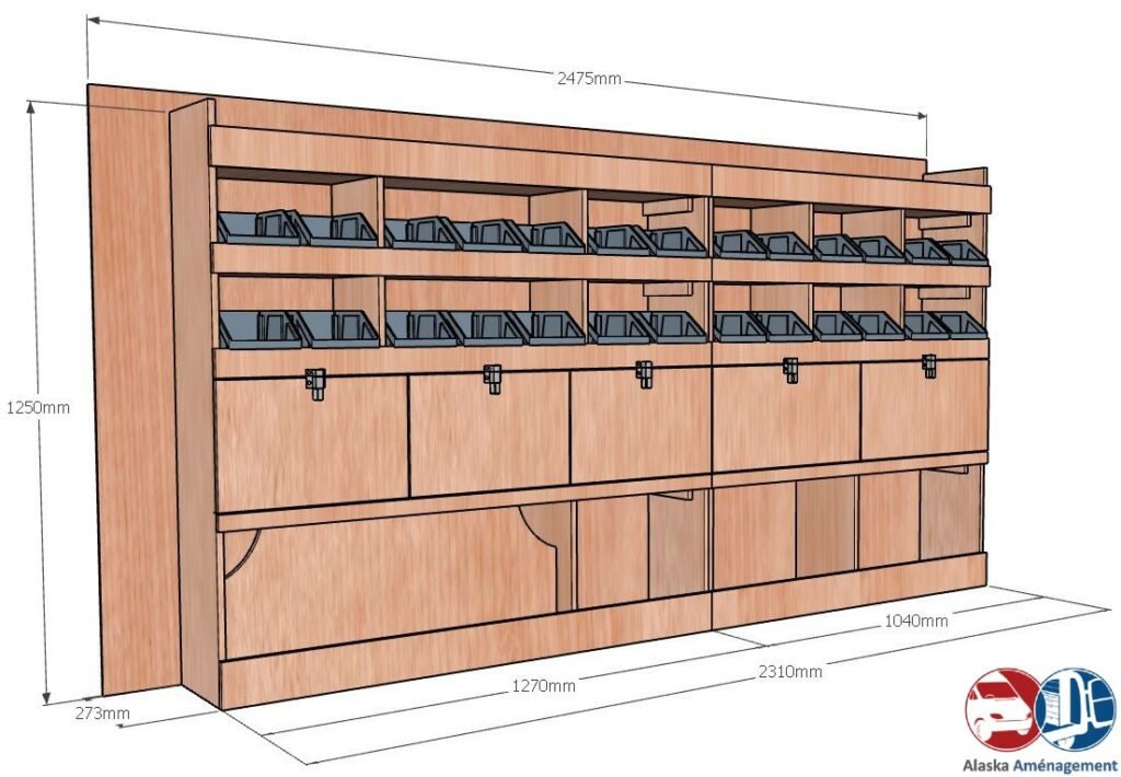 TRAFIC III L2H1 KRG002 COTES - Aménagement Utilitaire Île-de-France & Livraison