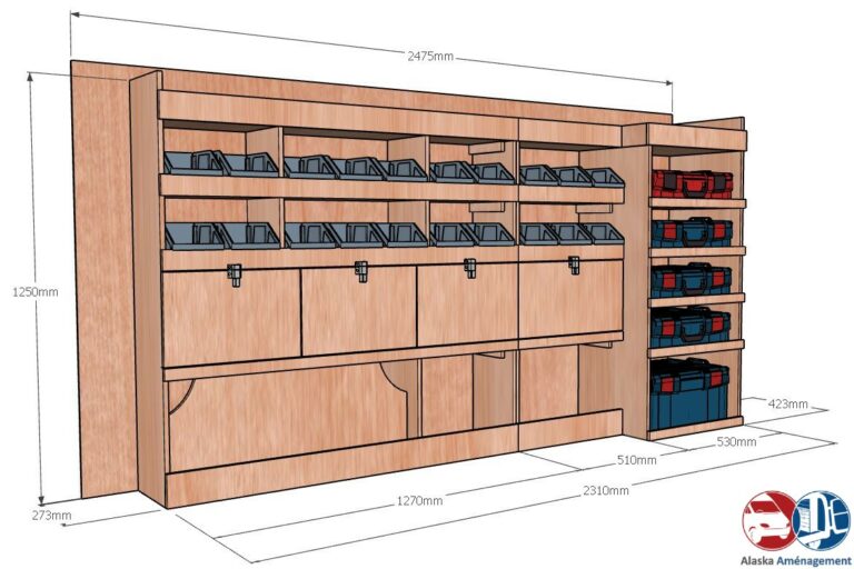 Meuble latéral Gauche KRMG002-N - vue 3
