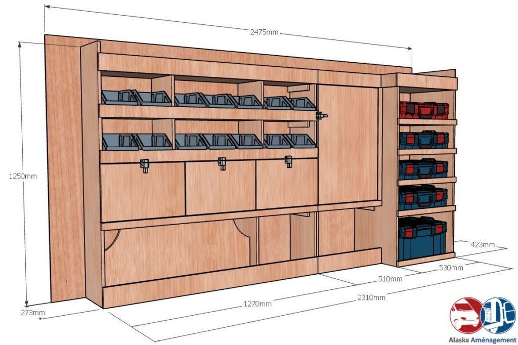 TRAFIC III L2H1 KRMG003 COTES - Aménagement Utilitaire Île-de-France & Livraison