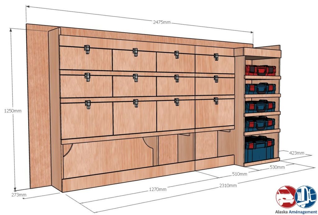 TRAFIC III L2H1 KRMG004 COTES - Aménagement Utilitaire Île-de-France & Livraison