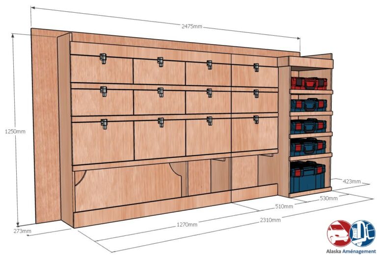 Meuble latéral Gauche KRMG004-N - vue 3
