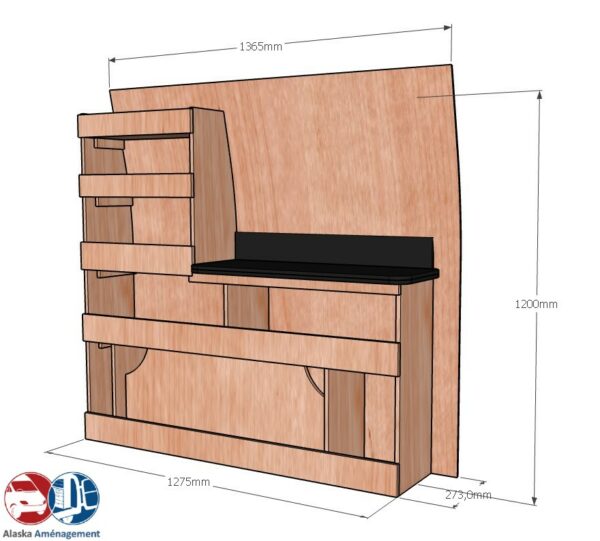 VITO III L2H1 ETAD104 COTES - Aménagement Utilitaire Île-de-France & Livraison