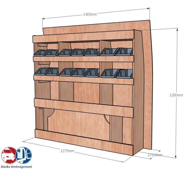 Meuble latéral Droite KRD101-N - vue 3