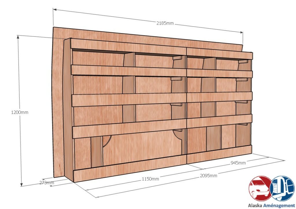 VITO III L2H1 KRG COTES - Aménagement Utilitaire Île-de-France & Livraison