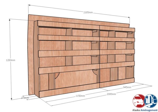 VITO III L2H1 KRG COTES - Aménagement Utilitaire Île-de-France & Livraison