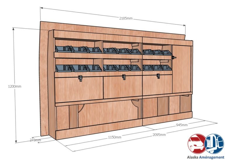 Meuble latéral Gauche KRG003-N - vue 3