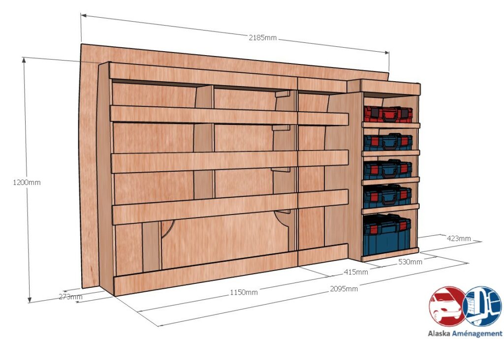 VITO III L2H1 KRMG COTES - Aménagement Utilitaire Île-de-France & Livraison