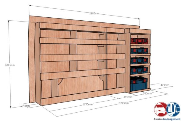 VITO III L2H1 KRMG COTES - Aménagement Utilitaire Île-de-France & Livraison