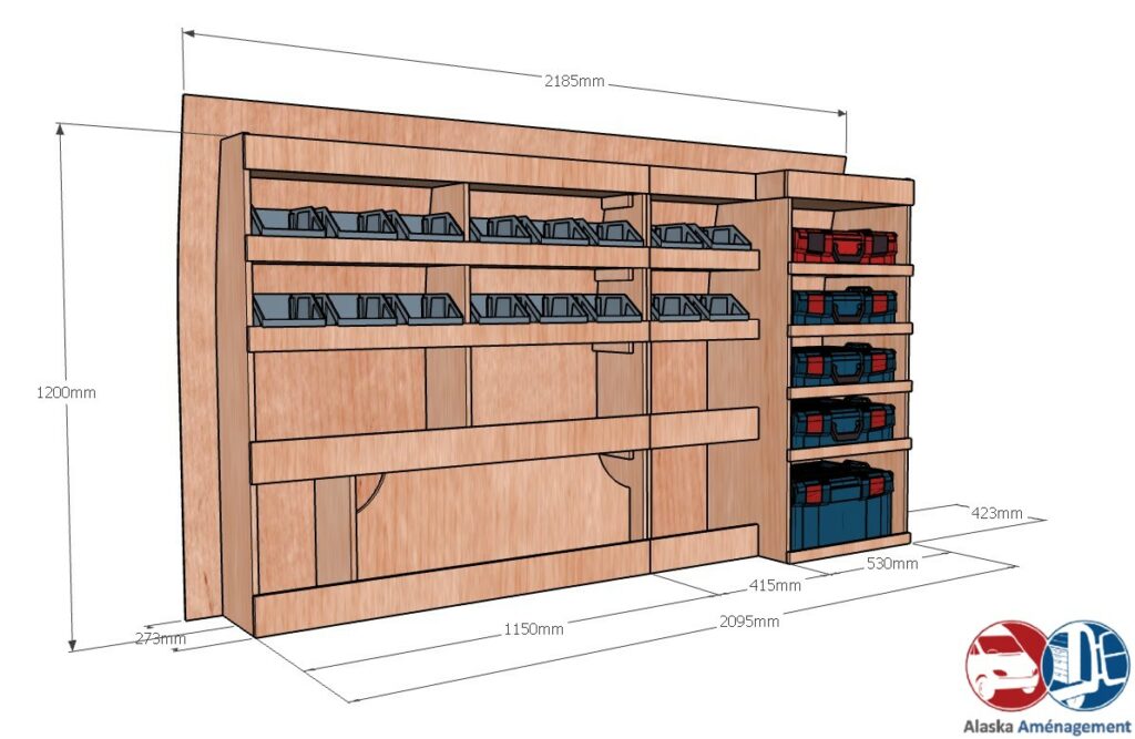 VITO III L2H1 KRMG001 COTES - Aménagement Utilitaire Île-de-France & Livraison