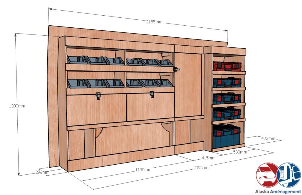 VITO III L2H1 KRMG003 COTES - Aménagement Utilitaire Île-de-France & Livraison