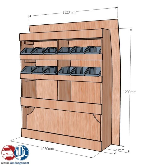 Vito III L1H1 KRD101 COTES - Aménagement Utilitaire Île-de-France & Livraison
