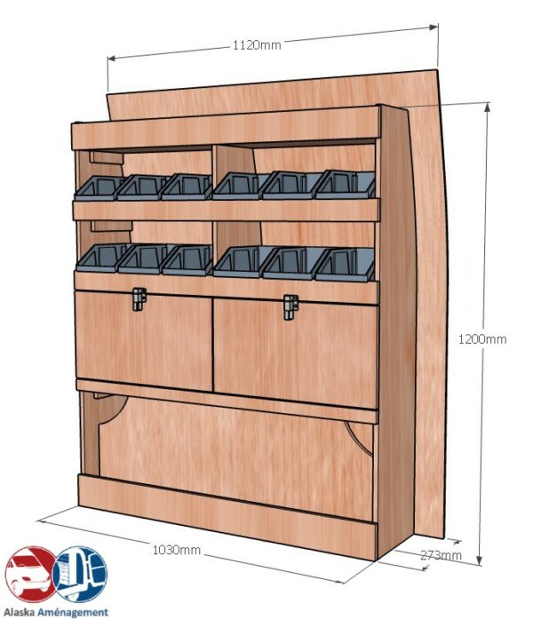 Vito III L1H1 KRD102 COTES - Aménagement Utilitaire Île-de-France & Livraison