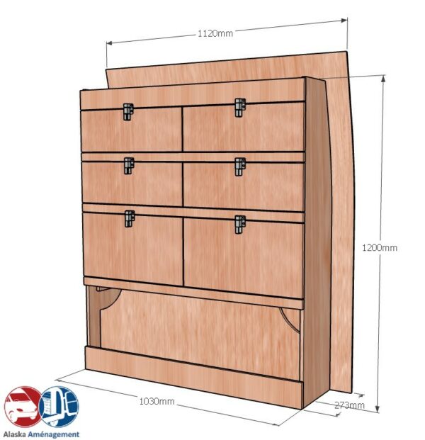 Vito III L1H1 KRD103 COTES - Aménagement Utilitaire Île-de-France & Livraison