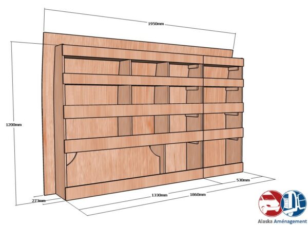 Vito III L1H1 KRG COTES - Aménagement Utilitaire Île-de-France & Livraison