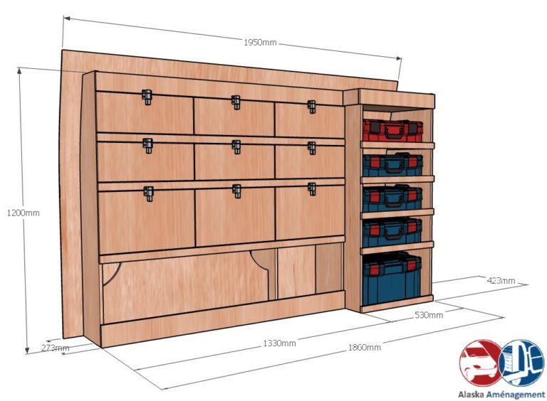 Meuble latéral Gauche KRMG004-N - vue 3