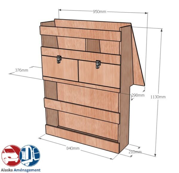 BERLINGO III L1 APL KRD102 COTES - Aménagement Utilitaire Île-de-France & Livraison