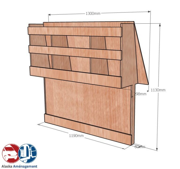 Meuble latéral Droite KRD-DC-N - vue 3