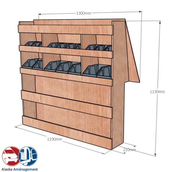 BERLINGO III L2 APL KRD101 COTES - Aménagement Utilitaire Île-de-France & Livraison