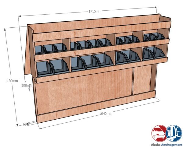 BERLINGO III L2 APL KRG DC001 COTES - Aménagement Utilitaire Île-de-France & Livraison
