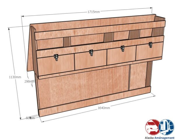 BERLINGO III L2 APL KRG DC002 COTES - Aménagement Utilitaire Île-de-France & Livraison