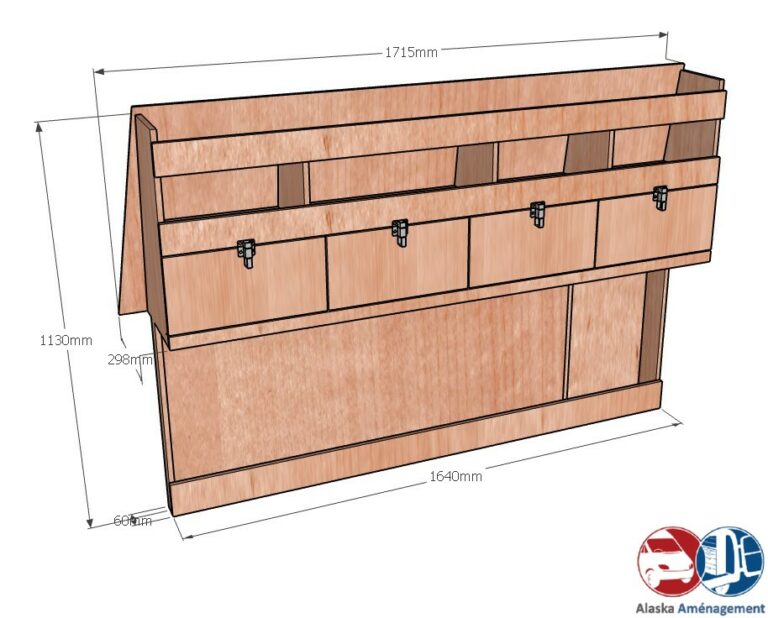 Meuble latéral Gauche KRG-DC002-N - vue 3