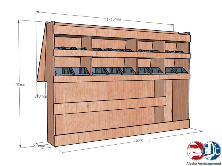 Meuble latéral Gauche KRG001-N - vue 3