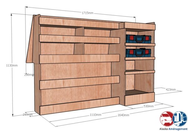 BERLINGO III L2 APL KRMG COTES - Aménagement Utilitaire Île-de-France & Livraison
