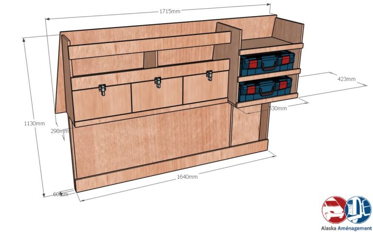 Meuble latéral Gauche KRMG-DC002-N - vue 3