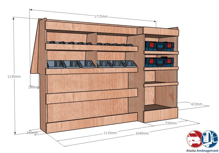 Meuble latéral Gauche KRMG001-N - vue 3