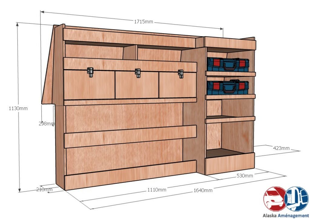 BERLINGO III L2 APL KRMG002 COTES - Aménagement Utilitaire Île-de-France & Livraison