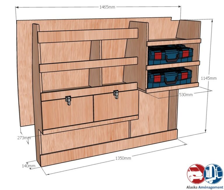 Meuble latéral Gauche KRMG-DC002-N - vue 3
