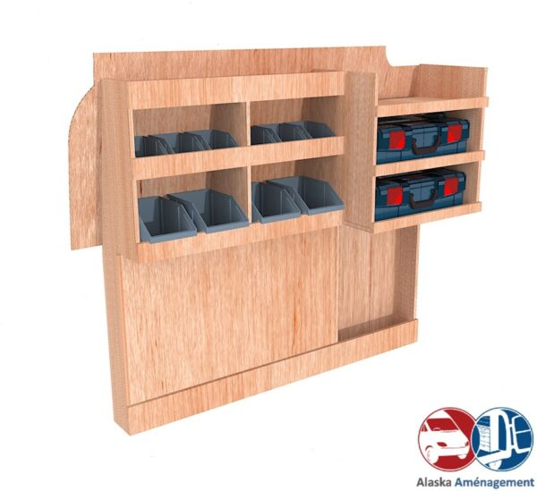 Caddy V L1 APL KRMG DC001 P - Aménagement Utilitaire Île-de-France & Livraison