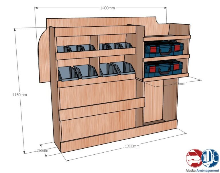 Meuble latéral Gauche KRMG001-N - vue 3