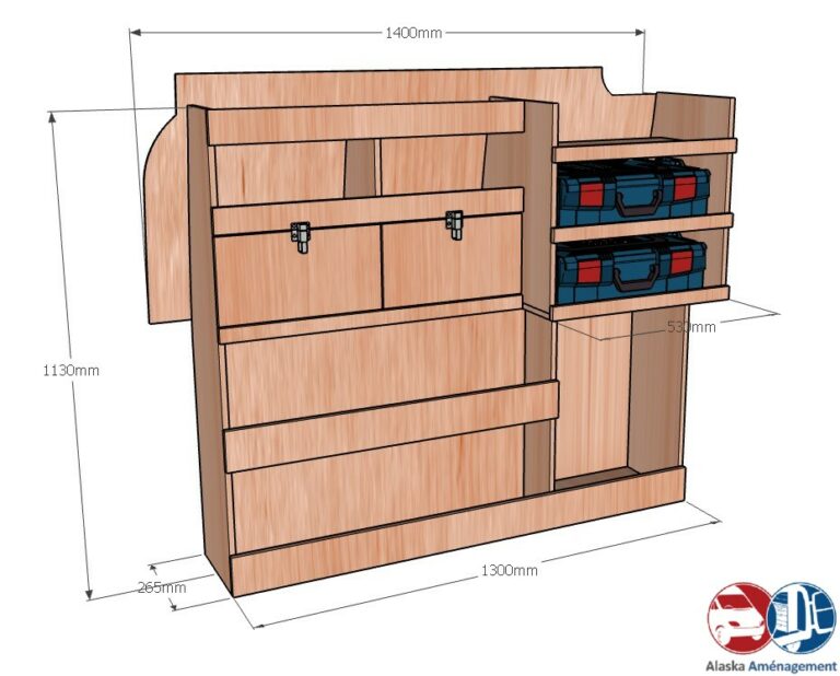 Meuble latéral Gauche KRMG002-N - vue 3