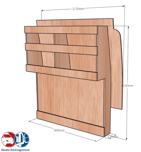Caddy V L2 APL KRD DC N COTES - Aménagement Utilitaire Île-de-France & Livraison