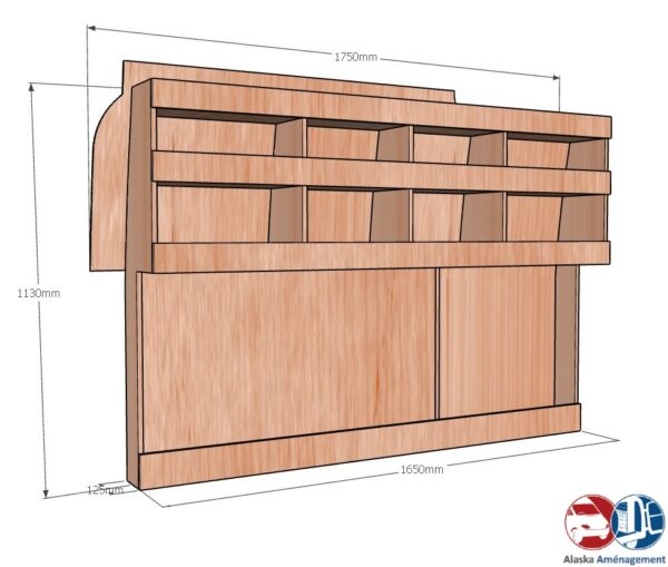 Caddy V L2 APL KRG DC N COTES - Aménagement Utilitaire Île-de-France & Livraison