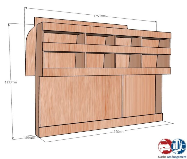 Meuble latéral Gauche KRG-DC-N - vue 3