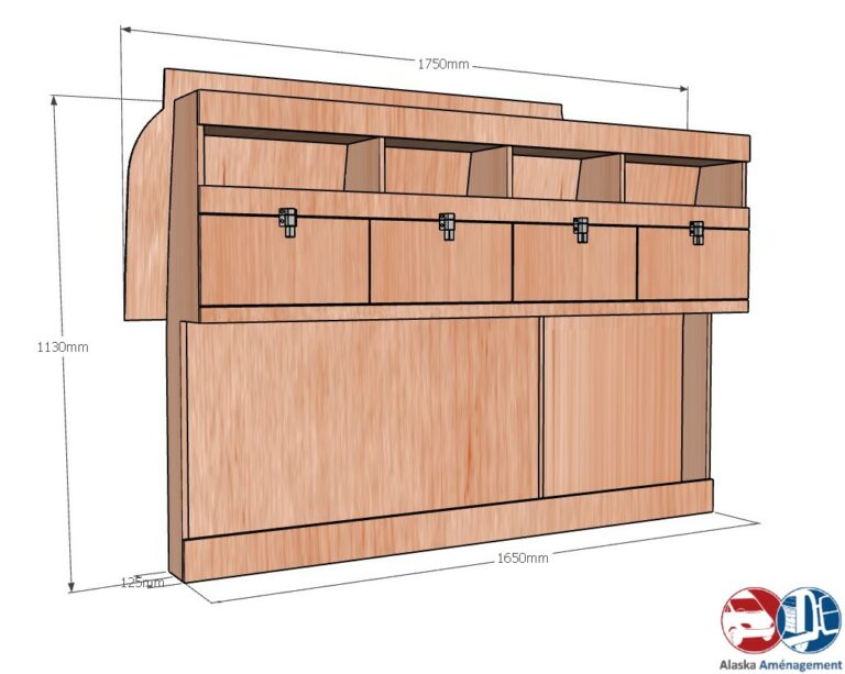 Meuble latéral Gauche KRG-DC002-N - vue 3