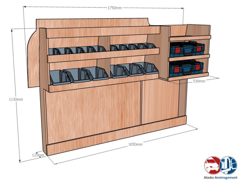 Meuble latéral Gauche KRMG-DC001-N - vue 3
